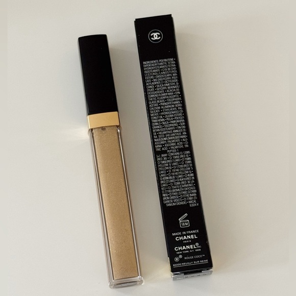 NWT Chanel Rouge Coco Gloss Moisturizing Glossimer, 712 Melted Honey - Picture 5 of 6